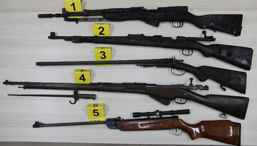 Zaseg orožja na območju Vojnika