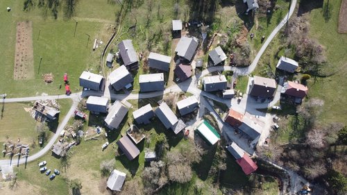 Odpravljanje posledic vetra na Cerkljanskem