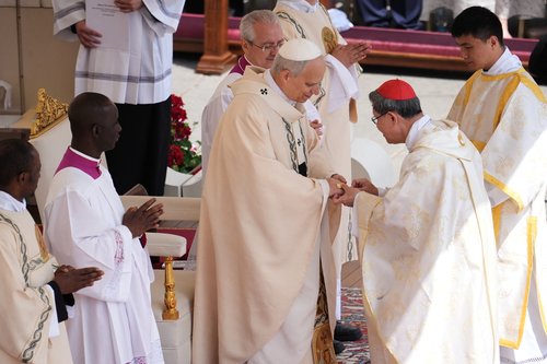 Prva maša novega papeža za javnost