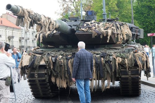Nemški tank v Litvi