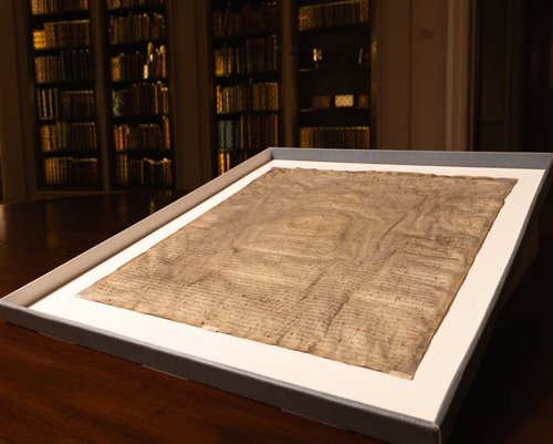 Redka kopija Magne Carte Libertatum na Harvardu