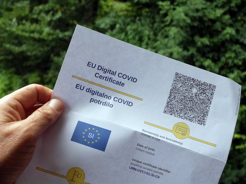 Covid potrdilo