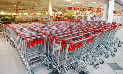 Vozički, nakupovanje