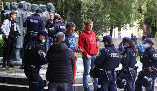 protesti, Ljubljana