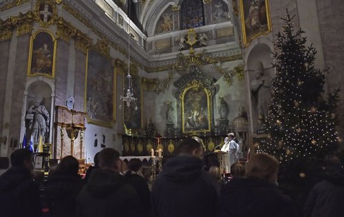 božič, cerkev, maša