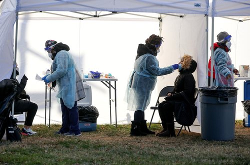 ZDA, testiranje, covid-19