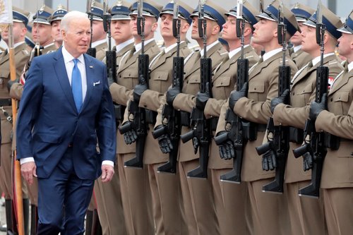 Joe Biden, Poljska