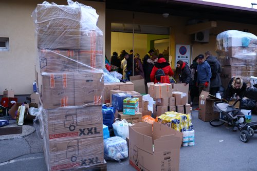 humanitarna pomoč, ukrajina