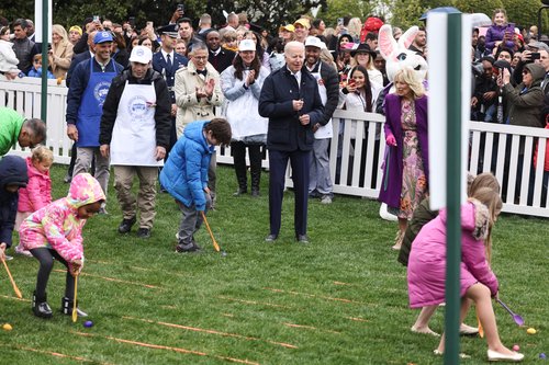 Annual Easter Egg Roll at the White House in Washington