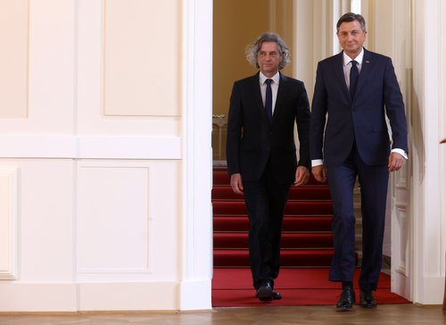 Robert Golob, Borut Pahor