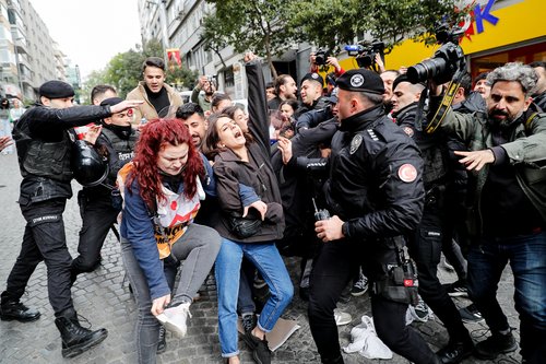 prvomajski protesti v istanbulu