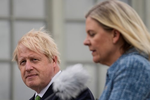 Boris Johnson, Magdalena Andersson