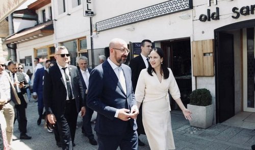 Charles Michel in Benjamina Karić