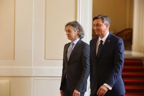 Robert Golob, Borut Pahor