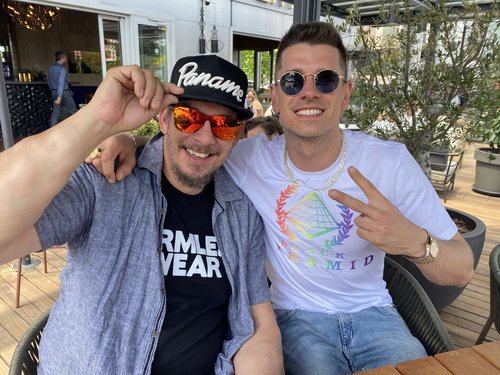 Anže Škrube in Samo Polutak