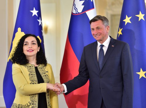 Vjosa Osmani-Sadriu, predsednica Kosova v Sloveniji