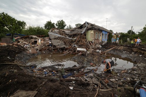 Russia's attack on Ukraine continues, in Kharkiv