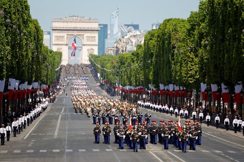 Bastille Day celebrations in Paris