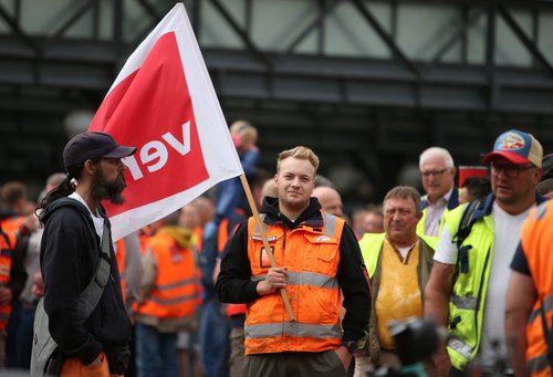 Stavka nemških pristaniških delavcev