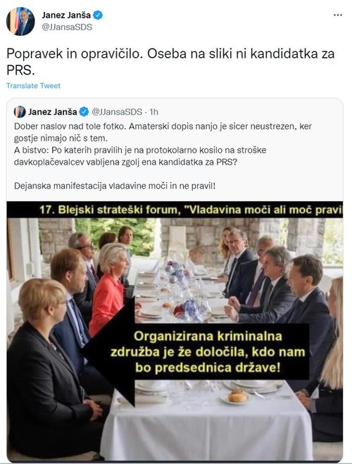 Janez Janša/Twitter