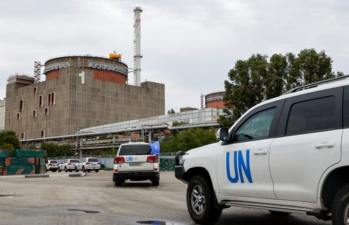 inšpektorji IAEA, Zaporožje, jedrska elektrarna