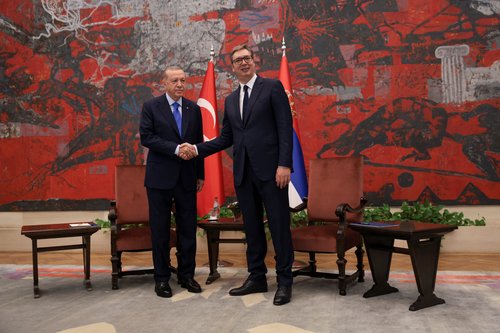 Erdogan, Vučić