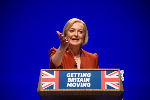 Liz Truss, konefernca konservativne stranke