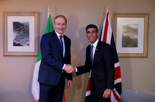 Micheal Martin, Rishi Sunak