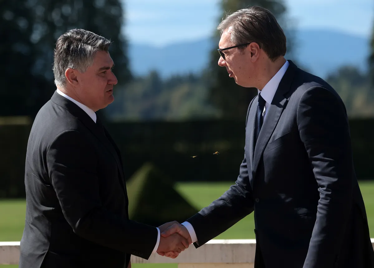 Milanović zaradi Vučićevih izjav in ravnanja odpovedal letošnji vrh pobude Brdo-Brioni