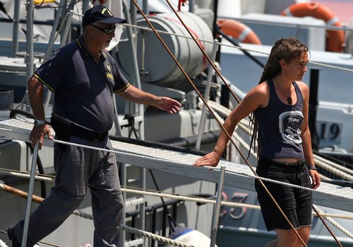 Carola, Rackete, kapitanka