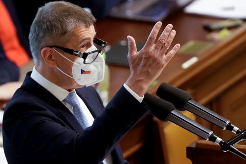 Andrej Babiš, češka vlada, nezaupnica
