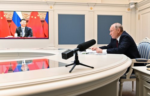 Xi Jinping, Vladimir Putin