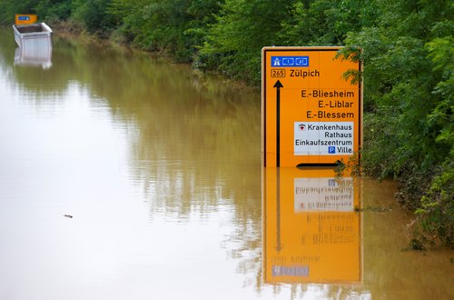 Nemčija, poplave