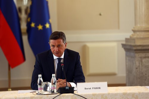 Borut, Pahor, predsedniška palača