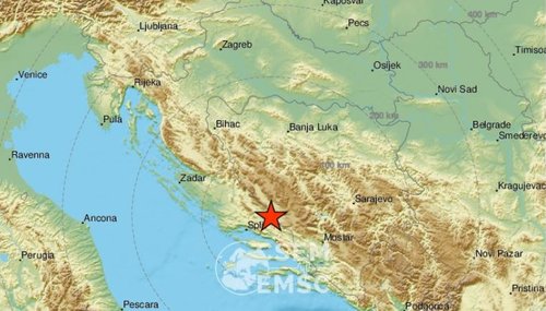 Dalmacija, potres