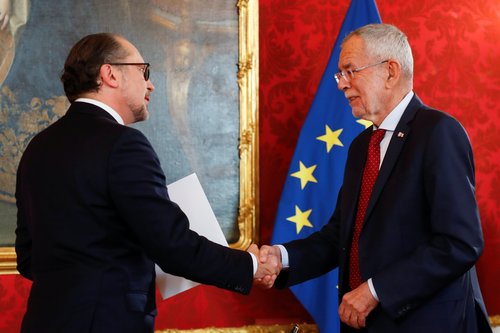 Alexander Schallenberg, Alexander Van der Bellen