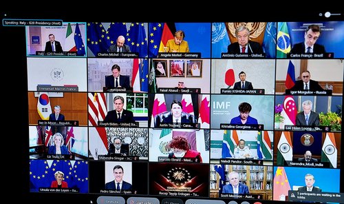 Zasedanje skupine G20 na temo Afganistana