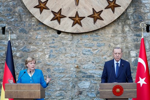Angela Merkel, Recep Tayyip Erdogan