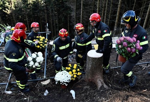 italija, nesreča, žičnica