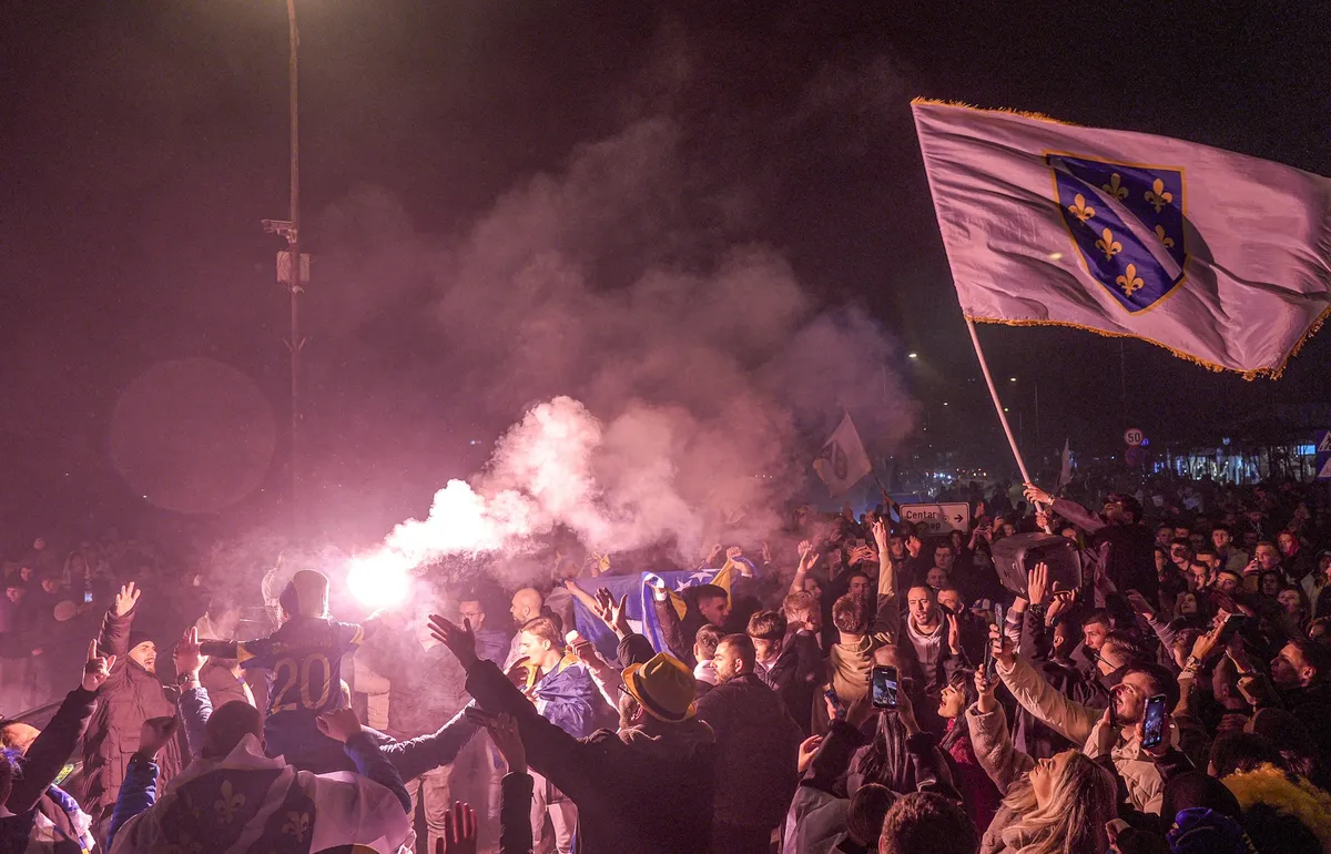 Bosna in Hercegovina se je uvrstila na svetovno prvenstvo: 