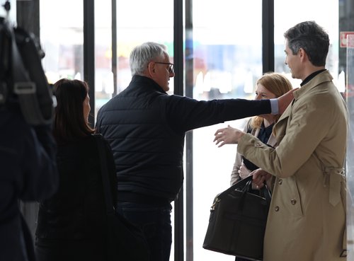 Matjaž Han in Luka Mesec