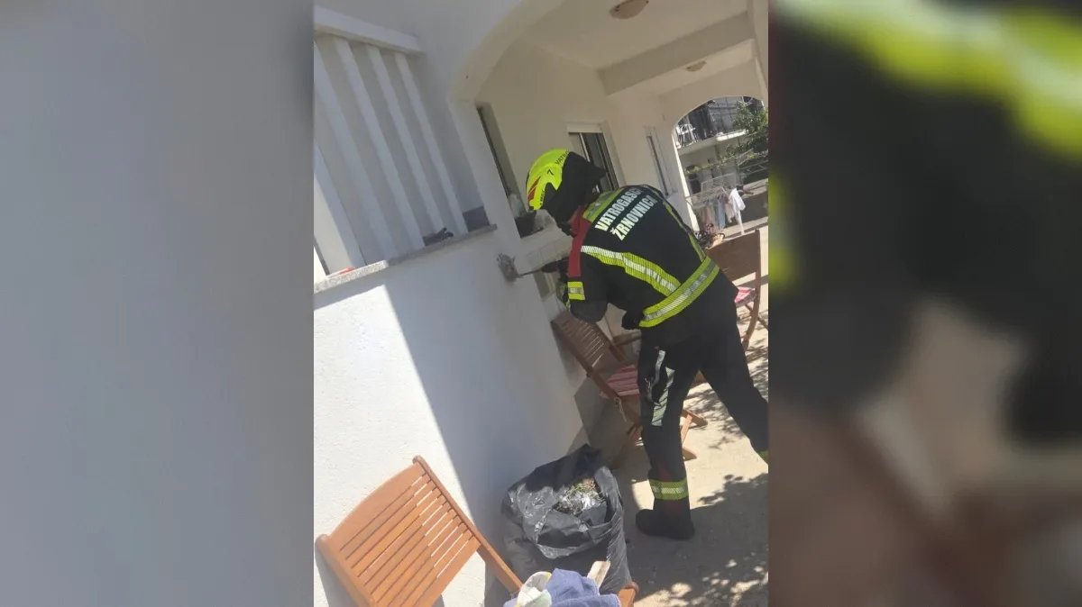 Gasilce v Dalmaciji pričakal nenavaden prizor