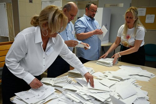 Štetje glasovnic na Madžarskem