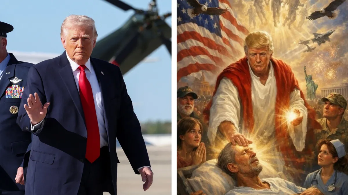 Po kritikah podpornikov Trump izbrisal sporno objavo in postregel z nenavadnim odzivom