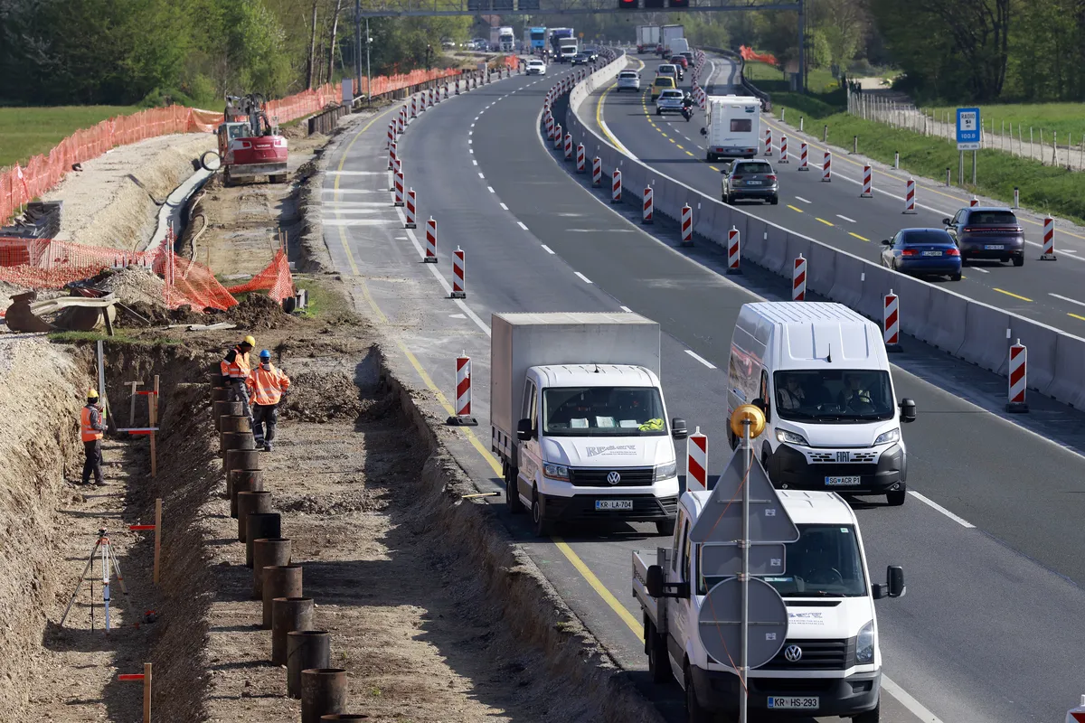 Kmalu nova ureditev na štajerski avtocesti tik pred Ljubljano