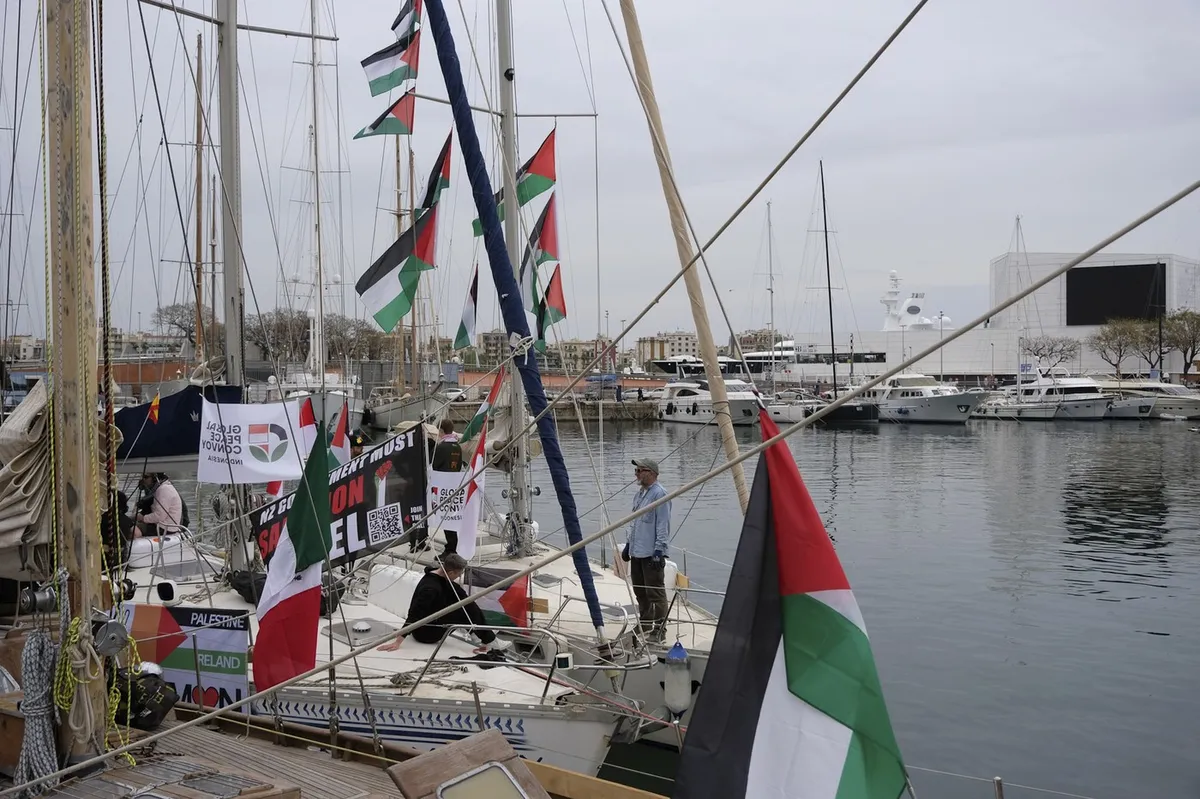 Na pot krenila nova flotilja 40 plovil s pomočjo za prebivalce v Gazi