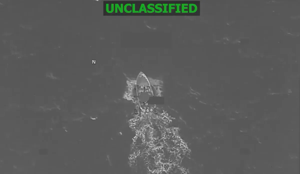 V novem napadu ZDA na domnevno plovilo z drogami ubiti trije ljudje