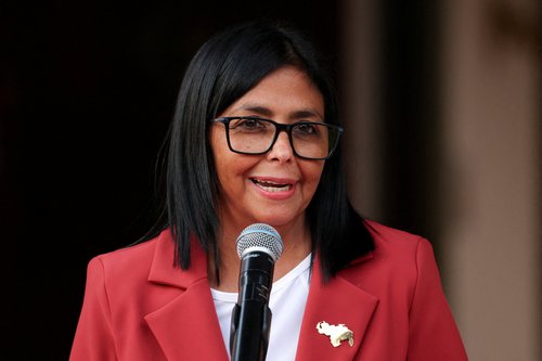 Začasna predsednica Venezuele Delcy Rodriguez
