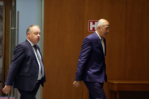 Danijel Krivec in Janez Janša