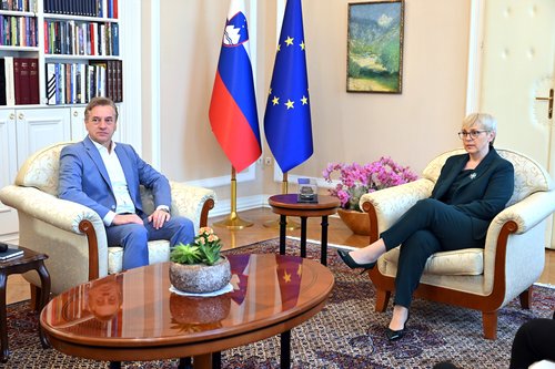 Predsednica republike Nataša Pirc Musar vodi posvetovanja o izboru kandidata za predsednika vlad